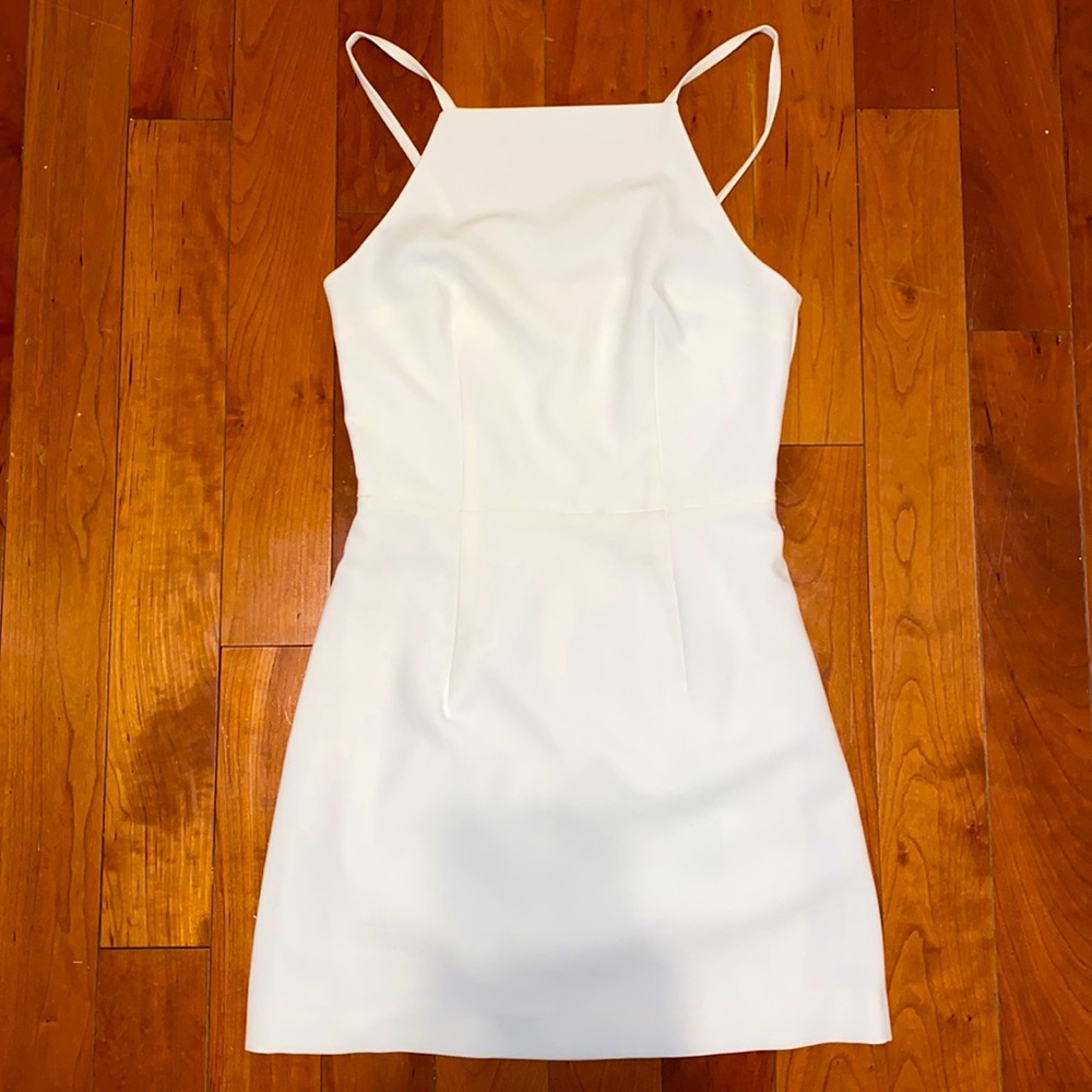 White dress, French Connection, size 2